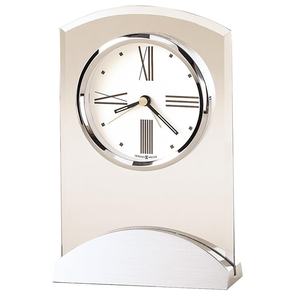Howard Miller Table & Mantel Clocks Tribeca Contemporary Table Alarm